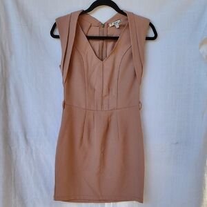 Papaya Blush Mini Dress